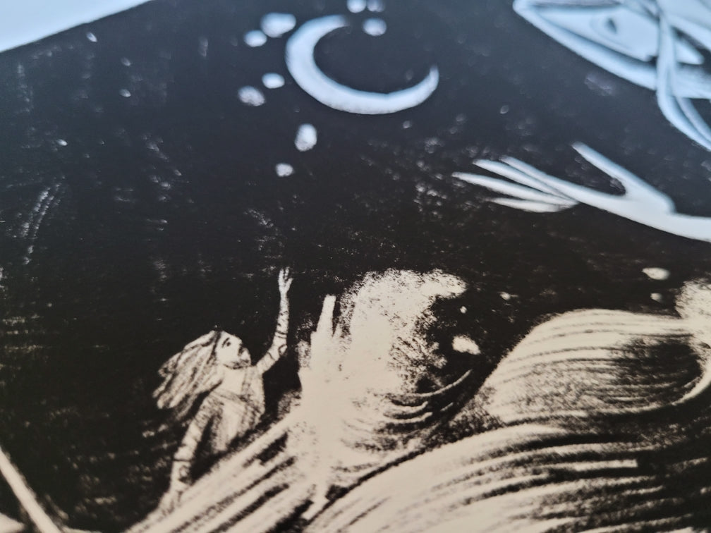 The Thief and the Maid | Limited Edition Giclée Art Print by Jessica Tai